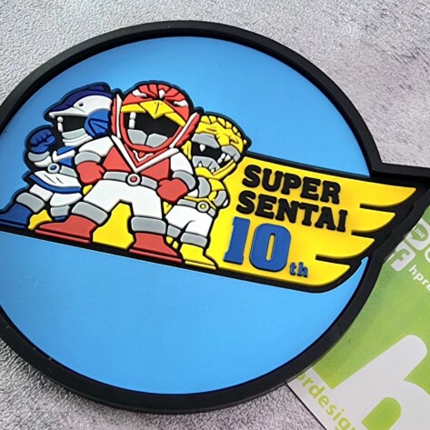 ที่รองแก้วยางหยอด-Super-Sentai